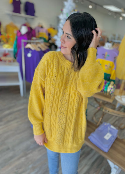 Marigold Dreams Sweater