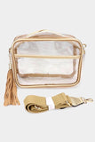 Clear Crossbody Bag With Tassle