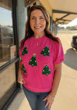 Pink Christmas Top