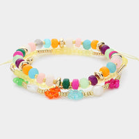 Flower Charm Bracelet