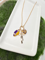 Tailgate Twinkle Charm Necklace
