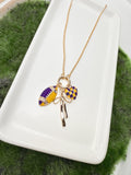 Tailgate Twinkle Charm Necklace