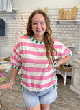 Watermelon Stripes Top