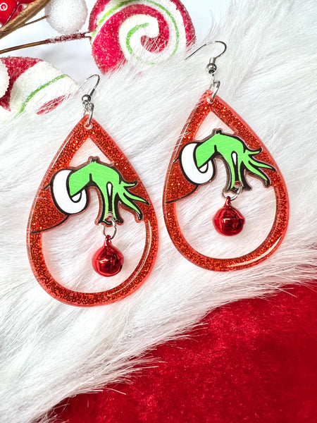 Stealing Christmas Earrings