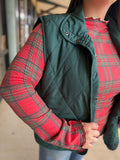 Plaid About You Top