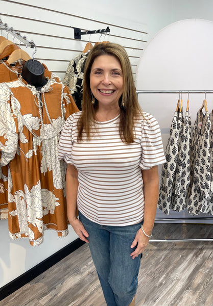 Weekend Stripes Top