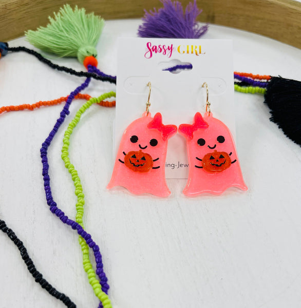 Girly Ghost Earrings