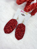 Holiday Glitter Earrings