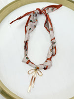 Scarf Charm Necklace