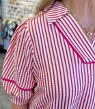 Raspberry Ripple Dress