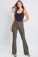 Pus Hyper Stretch High Rise Flares