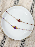 Dainty Football Bracelet