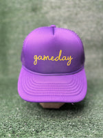 Purple Gold Gameday Hat