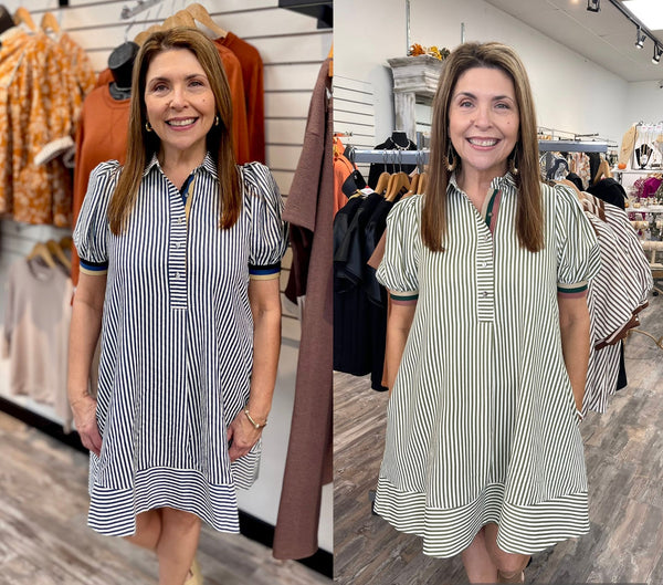 Striped and Chic Dress