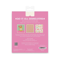 Do-It-All Reusable Dishcloths- Checks & Bows Set