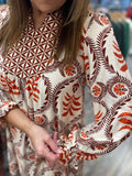 Fall Sunset Dress