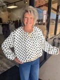 Satin & Spots Jacket