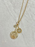 Beyond The Horizon Charm Necklace