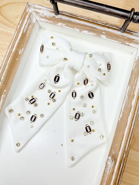 Sideline Sparkle Hairbow
