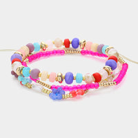 Flower Charm Bracelet