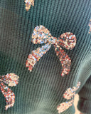 Silver and Bow Sweater