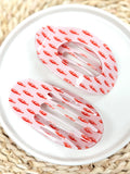 Trendy Oval Flat Claw Clip