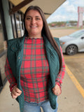 Plaid About You Top