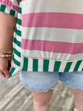 Watermelon Stripes Top