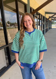 Ocean Stripe Top