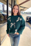 Silver and Bow Sweater