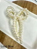 Pearl Hair Claw Clips
