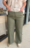 Olive You Stripe Pants
