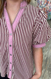 Polished Stripes Top