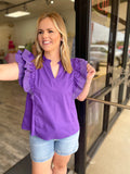 Preppy Game Day Top