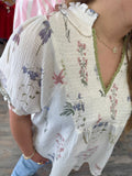 Airy Florals Top