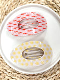 Trendy Oval Flat Claw Clip