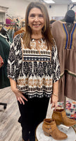 Playful Prints Top