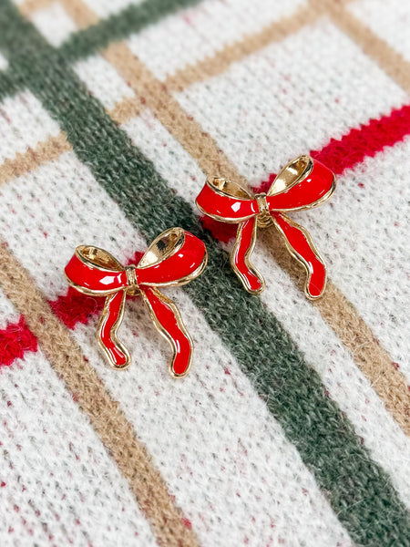 Jingle Bow Earrings