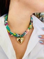 Scarf Charm Necklace