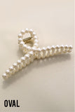 Pearl Hair Claw Clips