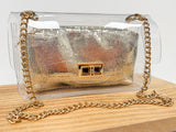 Golden Touch Clear Bag