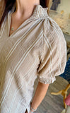 Textured Touch Top