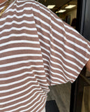 Neutral Stripes Top