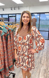 Fall Sunset Dress
