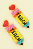 Love To Teach Earrings