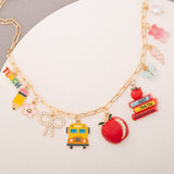 School Days Charm Necklace