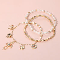 Faith and Love Bracelet Stack