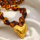 Tortoise Love Necklace