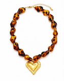 Tortoise Love Necklace