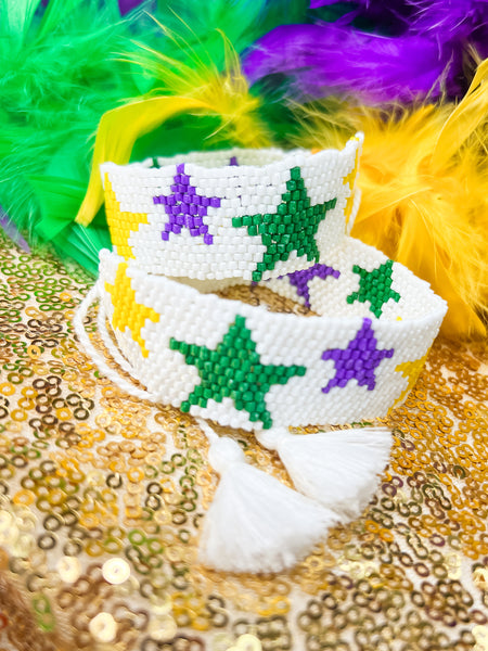Beaded Star Bracelet